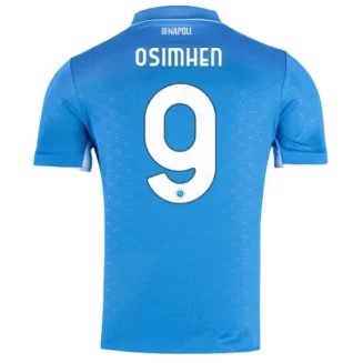 Kopen SSC Napoli Victor Osimhen #9 Thuisshirt 2024-2025 Korte Mouw