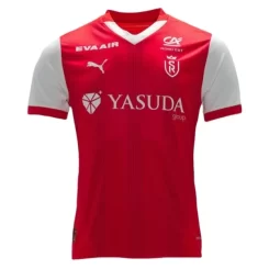 Kopen Stade de Reims Thuisshirt 2024-2025 Korte Mouw