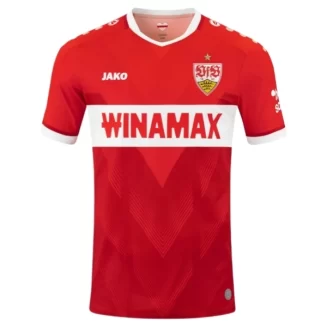 Kopen VfB Stuttgart Uitshirt 2024-2025 Korte Mouw