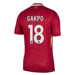 Liverpool Cody Gakpo #18 Thuisshirt 2024-2025 korte mouw voordelig online kopen