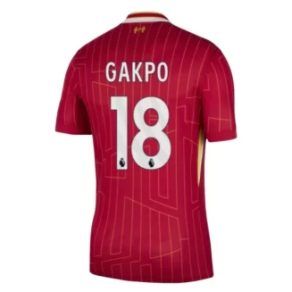 Liverpool Cody Gakpo #18 Thuisshirt 2024-2025 korte mouw voordelig online kopen