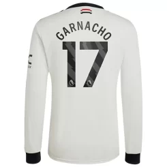 Manchester United Garnacho #17 Derde Shirt 2024-2025 Lange Mouwen