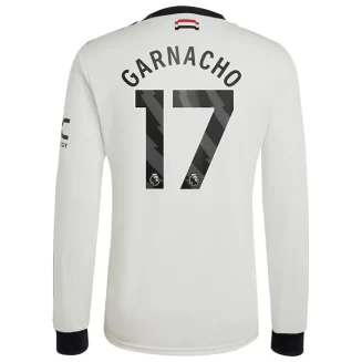 Manchester United Garnacho #17 Derde Shirt 2024-2025 Lange Mouwen