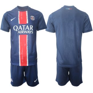 Paris Saint-Germain Thuisshirt 2024-2025 Korte Mouw (+ Korte broeken) voordelig online kopen