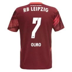 RB Leipzig Dani Olmo #7 Uitshirt 2024-2025 korte mouw voordelig online kopen