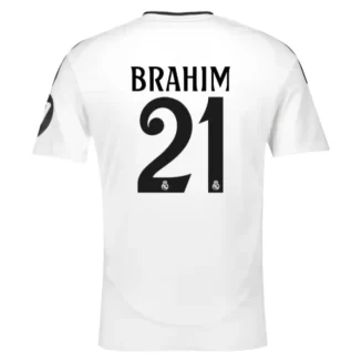 Real Madrid Brahim Díaz #21 Thuisshirt 2024-2025 korte mouw voordelig online kopen