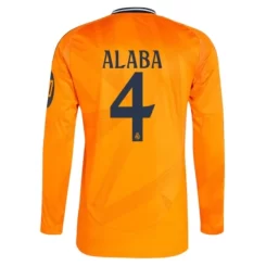 Real Madrid David Alaba #4 Uitshirt 2024-2025 lange mouwen voordelig online kopen