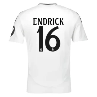 Real Madrid Endrick Felipe #16 Thuisshirt 2024-2025 korte mouw voordelig online kopen