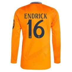 Real Madrid Endrick Felipe #16 Uitshirt 2024-2025 lange mouwen voordelig online kopen