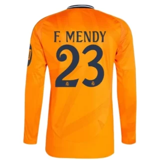 Real Madrid Ferland Mendy #23 Uitshirt 2024-2025 lange mouwen voordelig online kopen