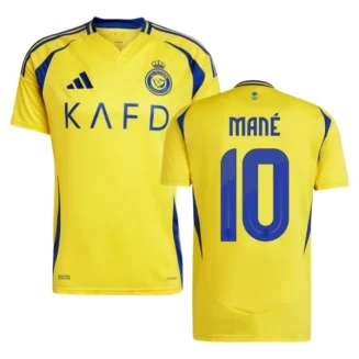 Al Nassr FC Sadio Mané #10 Thuisshirt 2024-2025 korte mouw voordelig online kopen