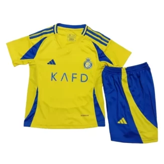 Al Nassr FC Thuisshirt voor kinderen 2024-2025 Korte Mouw (+ Korte broeken) voordelig online kopen