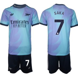 Arsenal Derde Shirt 2024-2025 Bukayo Saka #7 Korte Mouw (+ Korte broeken) voordelig online kopen