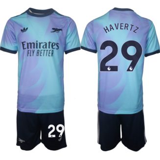 Arsenal Derde Shirt 2024-2025 Kai Havertz #29 Korte Mouw (+ Korte broeken) voordelig online kopen