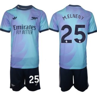 Arsenal Derde Shirt 2024-2025 Mohamed Elneny #25 Korte Mouw (+ Korte broeken) voordelig online kopen