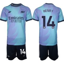 Arsenal Derde Shirt 2024-2025 Thierry Henry #14 Korte Mouw (+ Korte broeken) voordelig online kopen