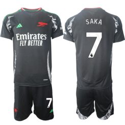 Arsenal Uitshirt 2024-2025 Bukayo Saka #7 Korte Mouw (+ Korte broeken) voordelig online kopen