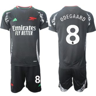 Arsenal Uitshirt 2024-2025 Martin Ødegaard #8 Korte Mouw (+ Korte broeken) voordelig online kopen