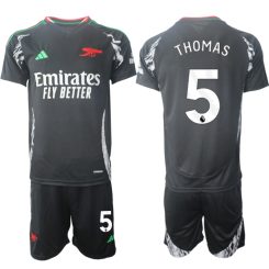 Arsenal Uitshirt 2024-2025 Thomas Partey #5 Korte Mouw (+ Korte broeken) voordelig online kopen