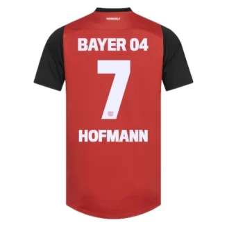 Bayer 04 Leverkusen Thuisshirt 2024-2025 Jonas Hofmann #7 korte mouw voordelig online kopen