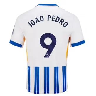 Brighton & Hove Albion FC Thuisshirt 2024-2025 João Pedro #9 korte mouw voordelig online kopen