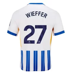 Brighton & Hove Albion FC Thuisshirt 2024-2025 Mats Wieffer #27 korte mouw voordelig online kopen