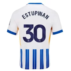 Brighton & Hove Albion FC Thuisshirt 2024-2025 Pervis Estupiñán #30 korte mouw voordelig online kopen