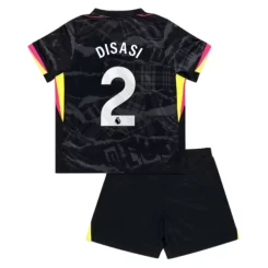 Chelsea Derde Shirt voor kinderen 2024-2025 Axel Disasi #2 Korte Mouw (+ Korte broeken) voordelig online kopen