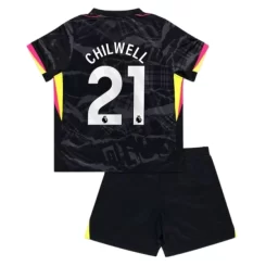 Chelsea Derde Shirt voor kinderen 2024-2025 Chilwell #21 Korte Mouw (+ Korte broeken) voordelig online kopen