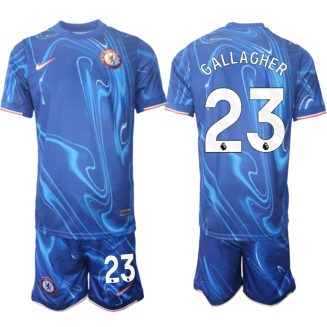 Chelsea Thuisshirt 2024-2025 Gallagher #23 Korte Mouw (+ Korte broeken) voordelig online kopen