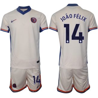 Chelsea Uitshirt 2024-2025 João Félix #14 Korte Mouw (+ Korte broeken) voordelig online kopen