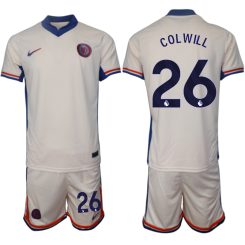 Chelsea Uitshirt 2024-2025 Levi Colwill #26 Korte Mouw (+ Korte broeken) voordelig online kopen