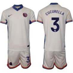 Chelsea Uitshirt 2024-2025 Marc Cucurella #3 Korte Mouw (+ Korte broeken) voordelig online kopen