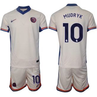 Chelsea Uitshirt 2024-2025 Mykhaylo Mudryk #10 Korte Mouw (+ Korte broeken) voordelig online kopen