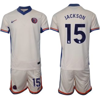 Chelsea Uitshirt 2024-2025 Nicolas Jackson #15 Korte Mouw (+ Korte broeken) voordelig online kopen