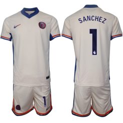 Chelsea Uitshirt 2024-2025 Robert Sanchez #1 Korte Mouw (+ Korte broeken) voordelig online kopen