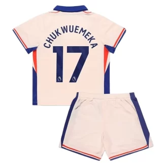 Chelsea Uitshirt voor kinderen 2024-2025 Carney Chukwuemeka #17 Korte Mouw (+ Korte broeken) voordelig online kopen