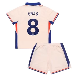 Chelsea Uitshirt voor kinderen 2024-2025 Enzo Fernandez #8 Korte Mouw (+ Korte broeken) voordelig online kopen