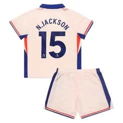 Chelsea Uitshirt voor kinderen 2024-2025 Nicolas Jackson #15 Korte Mouw (+ Korte broeken) voordelig online kopen