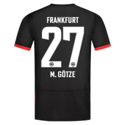 Eintracht Frankfurt Uitshirt 2024-2025 Mario Götze #27 korte mouw voordelig online kopen