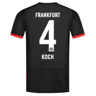 Eintracht Frankfurt Uitshirt 2024-2025 Robin koch #4 korte mouw voordelig online kopen