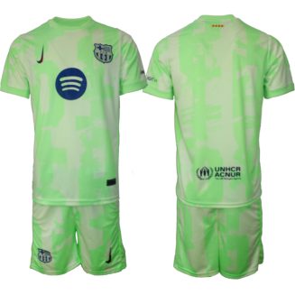 FC Barcelona Derde Shirt 2024-2025 Korte Mouw (+ Korte broeken) voordelig online kopen