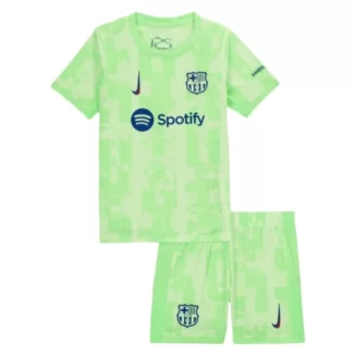 FC Barcelona Derde Shirt voor kinderen 2024-2025 Korte Mouw (+ Korte broeken) voordelig online kopen