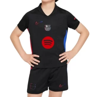 FC Barcelona Uitshirt voor kinderen 2024-2025 Korte Mouw (+ Korte broeken) voordelig online kopen