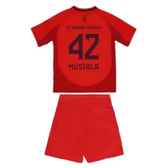 FC Bayern München Thuisshirt voor kinderen 2024-2025 Jamal Musiala #42 Korte Mouw (+ Korte broeken) voordelig online kopen