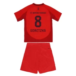 FC Bayern München Thuisshirt voor kinderen 2024-2025 Leon Goretzka #8 Korte Mouw (+ Korte broeken) voordelig online kopen