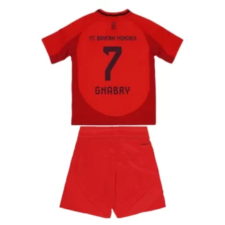 FC Bayern München Thuisshirt voor kinderen 2024-2025 Serge Gnabry #7 Korte Mouw (+ Korte broeken) voordelig online kopen