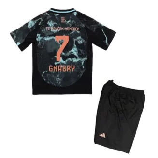 FC Bayern München Uitshirt voor kinderen 2024-2025 Serge Gnabry #7 Korte Mouw (+ Korte broeken) voordelig online kopen