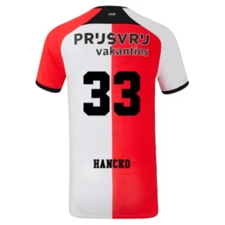 Feyenoord Thuisshirt 2024-2025 Dávid Hancko #33 korte mouw voordelig online kopen