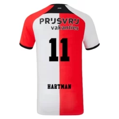 Feyenoord Thuisshirt 2024-2025 Quilindschy Hartman #11 korte mouw voordelig online kopen